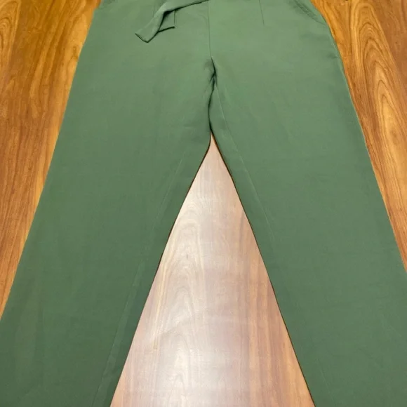 Meg & Margot Women's Olive Green Pants Size L NWT - Picture 13 of 14